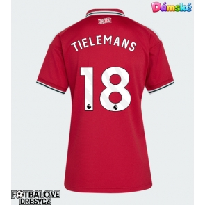 Manchester United Youri Tielemans #18 Dámské Domácí Dres 2026-27 Krátký Rukáv Manchester United Youri Tielemans #18 Dámské Domácí Dres 2026-27 Krátký Rukáv